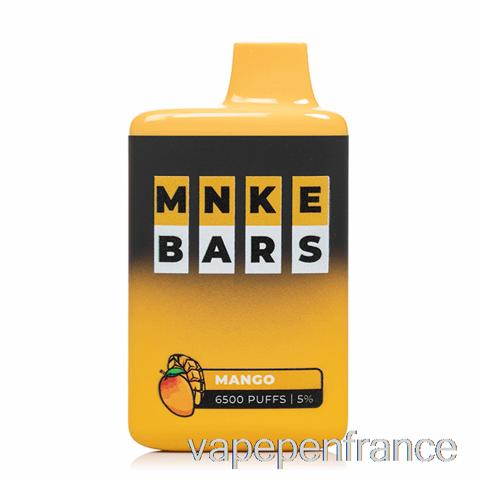 Mnke Bars 6500 Stylo Vape Mangue Jetable